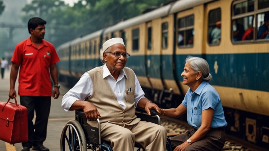 Wheelchair & Senior Citizen Help – Indian Railway में विशेष सेवा कैसे पाएं?