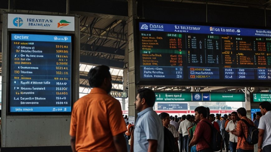 Indian Railway Station Timings – अब जानिए किसी भी स्टेशन का टाइम टेबल मिनटों में!