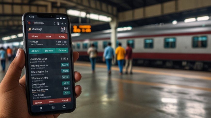 How to Check Train Arrival & Departure at Any Station – मोबाइल से जानिए रीयल टाइम स्टेटस!