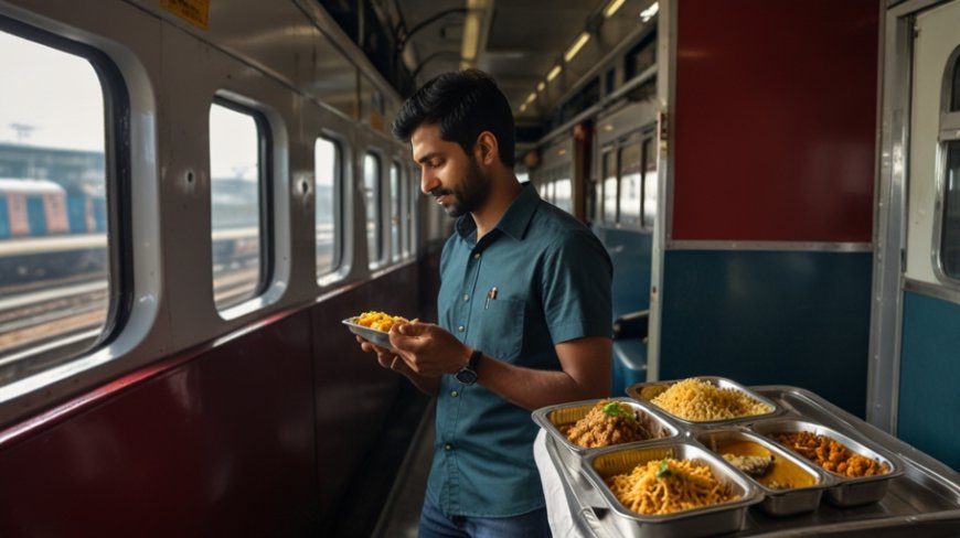 Veg, Non-Veg, Jain Food in Train – जानिए ट्रेन में क्या-क्या ऑर्डर कर सकते हैं?